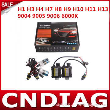 35~45W Slim Xenon HID Kit H1 H3 H4 H7 H8 H9 H10 H11 H13 9004 9005 9006 6000k